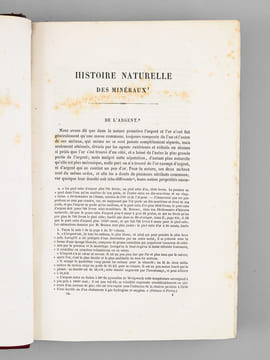 Oeuvres complètes de Buffon. Tome 11 : Les Minéraux. BUFFON ; FLOURENS ; [ ADAM, Victor ; etc. ] 