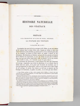 Oeuvres complètes de Buffon. Tome 12 : Expériences sur les végétaux, arithmétique morale et Tables analytiques et raisonnées des matières contenues ...