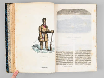 [ Voyages en Asie - Voyages en Afrique - Voyages en Europe - Voyages en Amérique - Voyages autour du monde et en Océanie :] Walsh - Hommaire de Hell - Quin- Gamba - Anatole  Demidoff - Dubois de Montpéreux Capell Brooke - Timkowski - Burckhardt - Finlayson - Fraser - Heber - Burnes - Bougainville - La Pérouse - Baudin - Freycinet - Jacques Cook