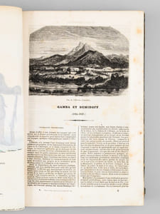 [ Voyages en Asie - Voyages en Afrique - Voyages en Europe - Voyages en Amérique - Voyages autour du monde et en Océanie :] Walsh - Hommaire de Hell - Quin- Gamba - Anatole  Demidoff - Dubois de Montpéreux Capell Brooke - Timkowski - Burckhardt - Finlayson - Fraser - Heber - Burnes - Bougainville - La Pérouse - Baudin - Freycinet - Jacques Cook