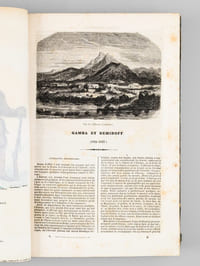 [ Voyages en Asie - Voyages en Afrique - Voyages en Europe - Voyages en Amérique - Voyages autour du monde et en Océanie :] Walsh - Hommaire de Hell - Quin- Gamba - Anatole  Demidoff - Dubois de Montpéreux Capell Brooke - Timkowski - Burckhardt - Finlayson - Fraser - Heber - Burnes - Bougainville - La Pérouse - Baudin - Freycinet - Jacques Cook