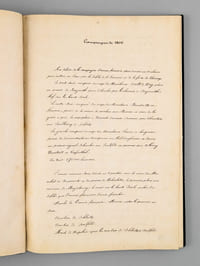 Manuscrit consacré aux Guerres de la Révolution et surtout du Consulat et du Premier Empire, particulièrement focalisé sur le Maréchal Davout.
