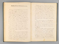 Manuscrit consacré aux Guerres de la Révolution et surtout du Consulat et du Premier Empire, particulièrement focalisé sur le Maréchal Davout.