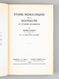 Etudes neurologiques sur le nouveau-né et le jeune nourrisson