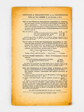 L'Amateur de Champignons ( Vol. V Octobre 1911 - Septembre 1912, 8 volumes, complet ). Journal consacré à la connaissance populaire des Champignons, ...