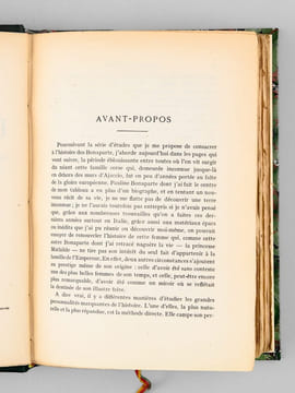 Pauline Bonaparte (1780-1825) d'après les mémoires de l'époque et des documents inédits.. KUHN, Joachim