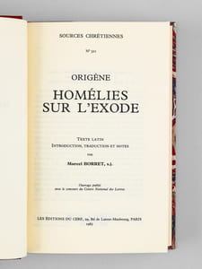Homélies sur l'Exode