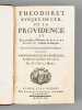 Théodoret de Cyr, De la Providence et Son excellent Discours de la Divine Charité, traduits en françois. . THEODORET DE CYR ; [ LE MERE, Abbé ] 