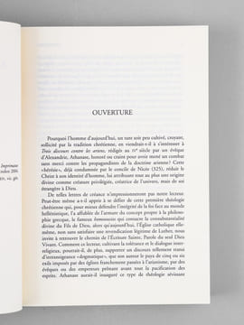Les Trois Discours contre les Ariens. ATHANASE D'ALEXANDRIE ; [ ATHANASE, Saint ]