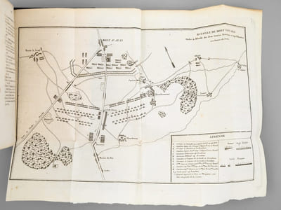 Mémoires pour servir à l'Histoire de France en 1815, avec le plan de la Bataille de Mont-Saint-Jean [ Edition originale ]