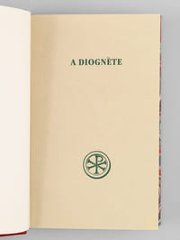 A Diognète [ Lettre à Diognète ]