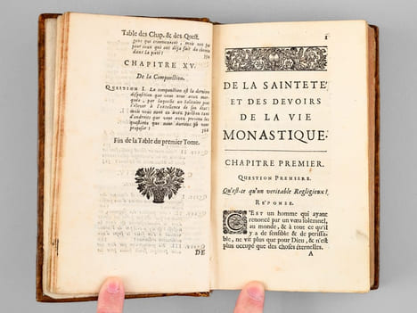 De la Sainteté et des Devoirs de la Vie Monastique (2 Tomes - Complet) [ Suivi de :] Eclaircissemens de quelques difficultez que l'on a formées sur le ...