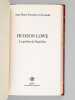 Hudson Lowe. Le geôlier de Napoléon. FOURNIER LA TOURAILLE, Jean-Pierre