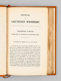 Journal du Lieutenant Woodberry. Campagnes de Portugal et d'Espagne, de France, de Belgique et de France (1813-1815)