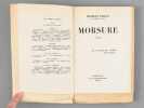 Morsure [ Edition originale - Livre dédicacé par l'auteur ]. CARCO, Francis