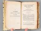 Recherches physiologiques sur la Vie et la Mort. BICHAT, Xavier