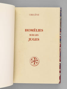 Homélies sur les Juges