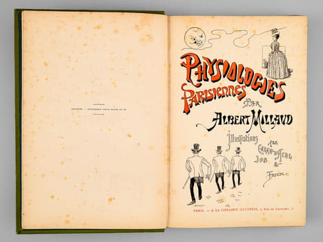 Physiologies Parisiennes. MILLAUD, Albert ; CARAN D'ACHE ; JOB ; FRICK
