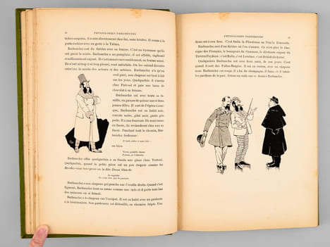 Physiologies Parisiennes. MILLAUD, Albert ; CARAN D'ACHE ; JOB ; FRICK
