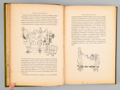 Physiologies Parisiennes. MILLAUD, Albert ; CARAN D'ACHE ; JOB ; FRICK