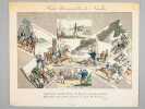 Faits Mémorables de Nicolas [ Estampe en couleurs - Pamphlet contre Napoléon : ] "Exterminez, Grand Dieux ! de la terre où nous sommes / Quiconque ...