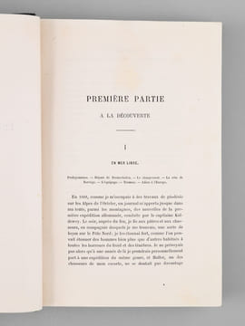 L'Expédition du Tegetthoff. Voyage de découvertes aux 80e - 83e degrés de latitude Nord. PAYER, Julius ; (GOURDAULT, Jules)