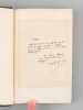 Histoire du Romantisme suivi de Notices romantiques et d'une Etude sur la Poésie Française 1830-1868 [ Edition originale ] [Avec un billet autographe ...
