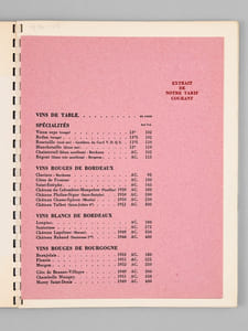 [ Lot de 15 Catalogues Nicolas ] Etablissements Nicolas - Liste des Vins 1933 - 1934 - 1935 - 1936 - 1939 - 1949 - 1950 - 1951 - 1953 - 1955 - 1956 - 1958 - 1959 - 1960