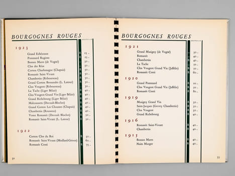 [ Lot de 15 Catalogues Nicolas ] Etablissements Nicolas - Liste des Vins 1933 - 1934 - 1935 - 1936 - 1939 - 1949 - 1950 - 1951 - 1953 - 1955 - 1956 - ...