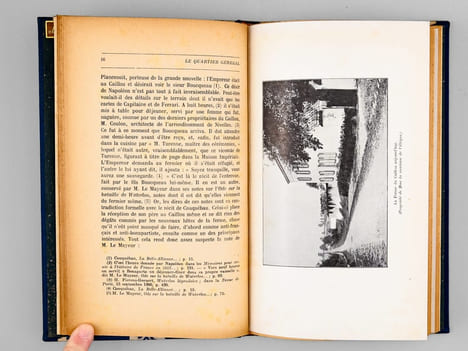Le Quartier Général de Napoléon à Waterloo. D'après de nombreux documents inédits et accompagné de cinq gravures, d'un plan et d'un tableau.. ...