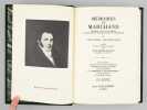 Mémoires de Marchand, premier Valet de Chambre et Exécuteur testamentaire de l'Empereur ( 2 tomes, complet - I. L'île d'Elbe, Les Cent-jours ; II. ...