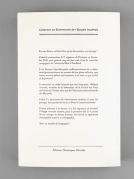 Histoire d'un héros franc-comtois. Le général de cavalerie Étienne Guyot (1766-1807). ARNOULD, Philippe