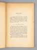 Lettres du Comte et de la Comtesse de Montholon (1819-1821), publiées avec une introduction et des notes. - Thèse présentée à la Faculté des Lettres ...