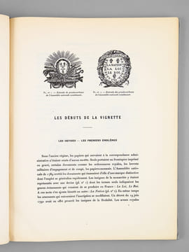Les Vignettes Emblématiques sous la Révolution. 250 Reproductions den-têtes de lettres.. BOPPE, Auguste ; BONNET, Raoul