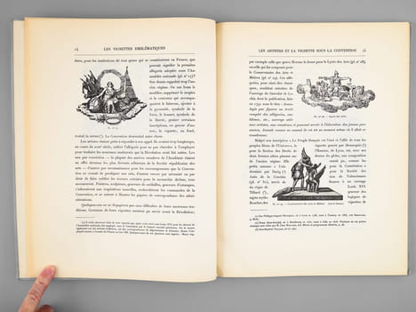 Les Vignettes Emblématiques sous la Révolution. 250 Reproductions den-têtes de lettres.. BOPPE, Auguste ; BONNET, Raoul