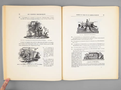 Les Vignettes Emblématiques sous la Révolution. 250 Reproductions den-têtes de lettres.. BOPPE, Auguste ; BONNET, Raoul