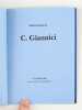 C. Giannici. STEFANO, Niki de ; GIANNICI, Gianni Celano