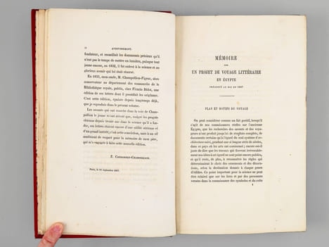 Lettres écrites d'Egypte et de Nubie en 1828 et 1829. CHAMPOLLION LE JEUNE, Jean-François