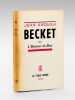 Becket ou l'Honneur de Dieu [ Edition originale - Livre dédicacé par l'auteur ]. ANOUILH, Jean