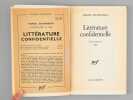 Littérature confidentielle. Journaliers III 1959 [ Edition originale - Livre dédicacé par l'auteur ]. JOUHANDEAU, Marcel