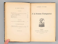 A la bonne franquette [ Edition originale ]