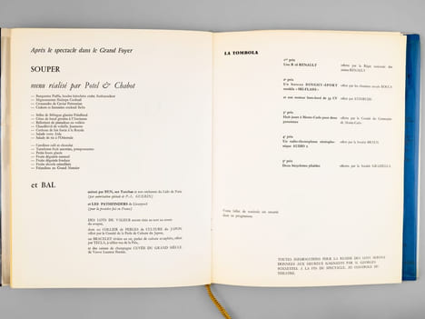 XXXVIe Gala des Artistes sous le signe du Centenaire de Monte-Carlo. 1966 [ Programme 36e Gala des Artistes ] . CHAGALL, Marc ; BRIALY, Jean-Claude ; ...