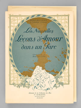 Les  Nouvelles Leçons d'Amour dans un Parc. BOYLESVE, René ; LELONG, René