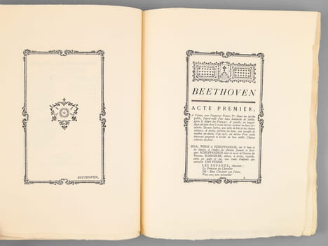 Beethoven. Drame en trois actes en vers [ Edition originale - Livre dédicacé par l'auteur - Avec une L.A.S. de l'auteur ]. FAUCHOIS, René 