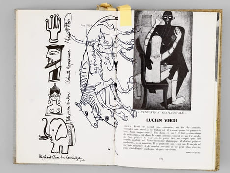 L'Age mécanique. Les Peintres Témoins de leur temps. Musée Galliera Mars-Avril-Mai 1959 [ exemplaire signé et enrichi de dessins originaux par ...