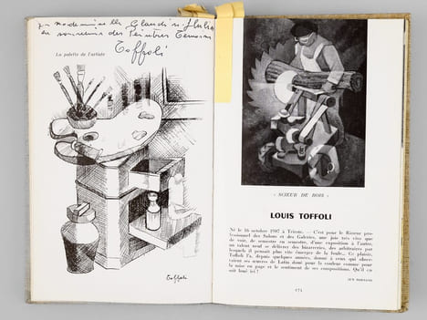 L'Age mécanique. Les Peintres Témoins de leur temps. Musée Galliera Mars-Avril-Mai 1959 [ exemplaire signé et enrichi de dessins originaux par ...