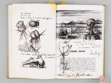 L'Age mécanique. Les Peintres Témoins de leur temps. Musée Galliera Mars-Avril-Mai 1959 [ exemplaire signé et enrichi de dessins originaux par ...