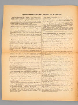 Coupe et Assemblage par le Moulage (on joint le prospectus publicitaire de 4 pages sur l'ouvrage). BERGE, Mme (née Guyard de la Croix)
