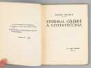 Stendhal célébré à Civitavecchia [ exemplaire signé par l'auteur ]. MARSAN, Eugène