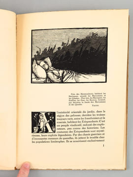 Les Erispaudants - Nouvelle, ornée de 40 bois dessinés et gravé par Georges Bruyer [ Société de la Gravure sur Bois Originale - Nouvelles inédites N° ...